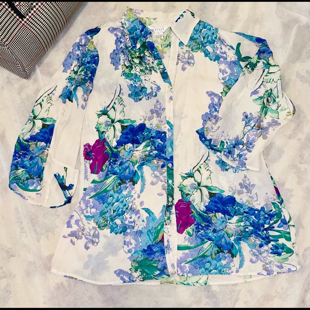Colorful Beach Blouse